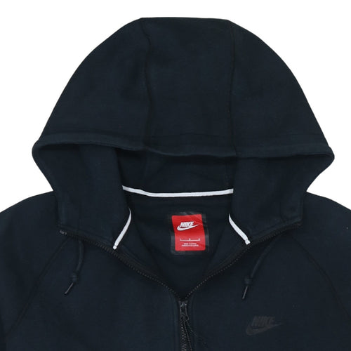 Nike Men's Black Full Zip Hoodie M Fleece Sportswear