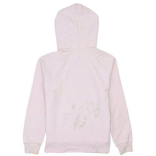 Levi's Women Pink Pullover Hoodie Small Cotton Logo Casual