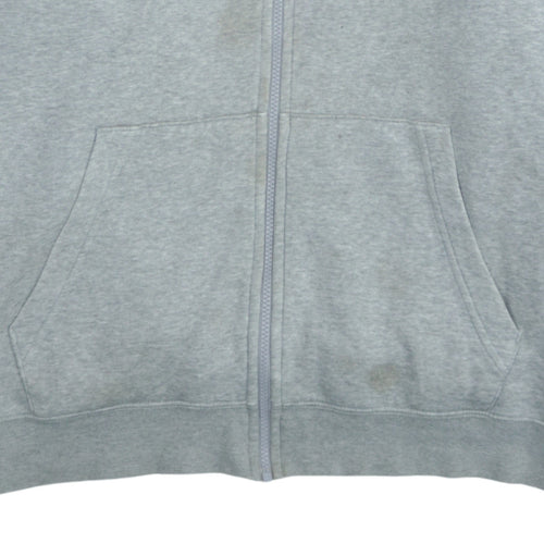 Nike Men's Grey Full Zip Hoodie XL Lightweight Sports Fleece