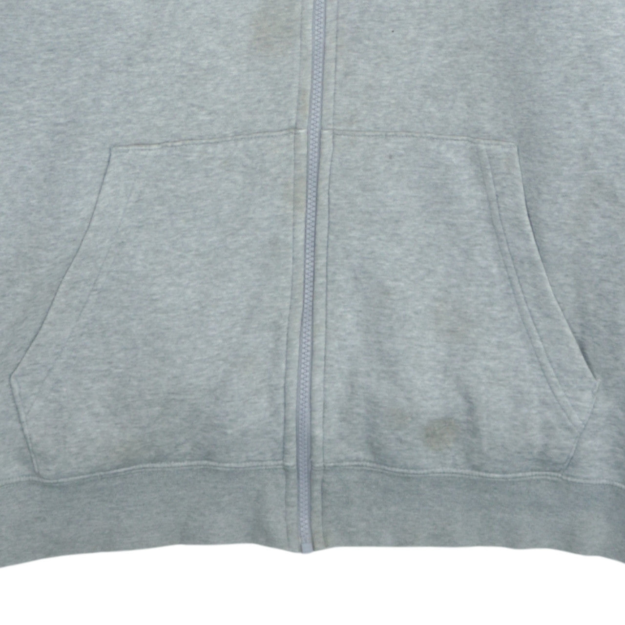 Nike Men's Grey Full Zip Hoodie XL Lightweight Sports Fleece