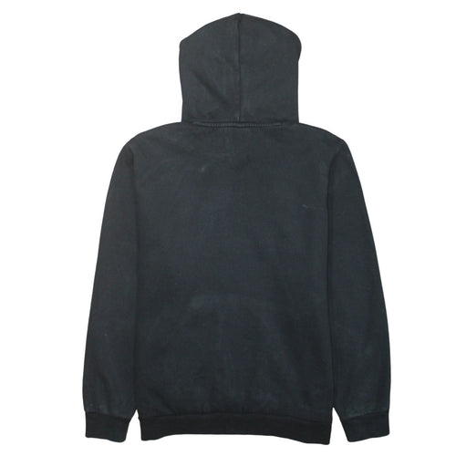 Puma Men's Black Pullover Hoodie Size L Graphic Logo Fleece