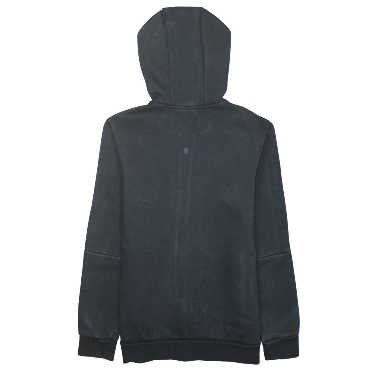 Adidas Boys Black Full Zip Hoodie 13-14 Years Hooded Sports Sweatshirt