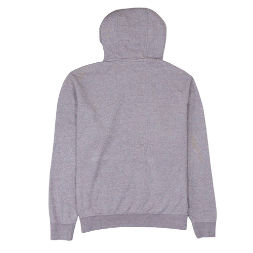 Nike Mens Grey Pullover Hoodie M Logo Fleece Sportswear
