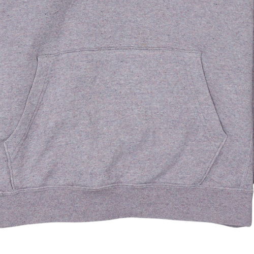 Nike Mens Grey Pullover Hoodie M Logo Fleece Sportswear