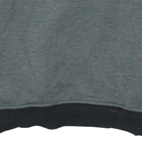 Adidas Men's Grey Crew Neck Pullover Sweatshirt Size M
