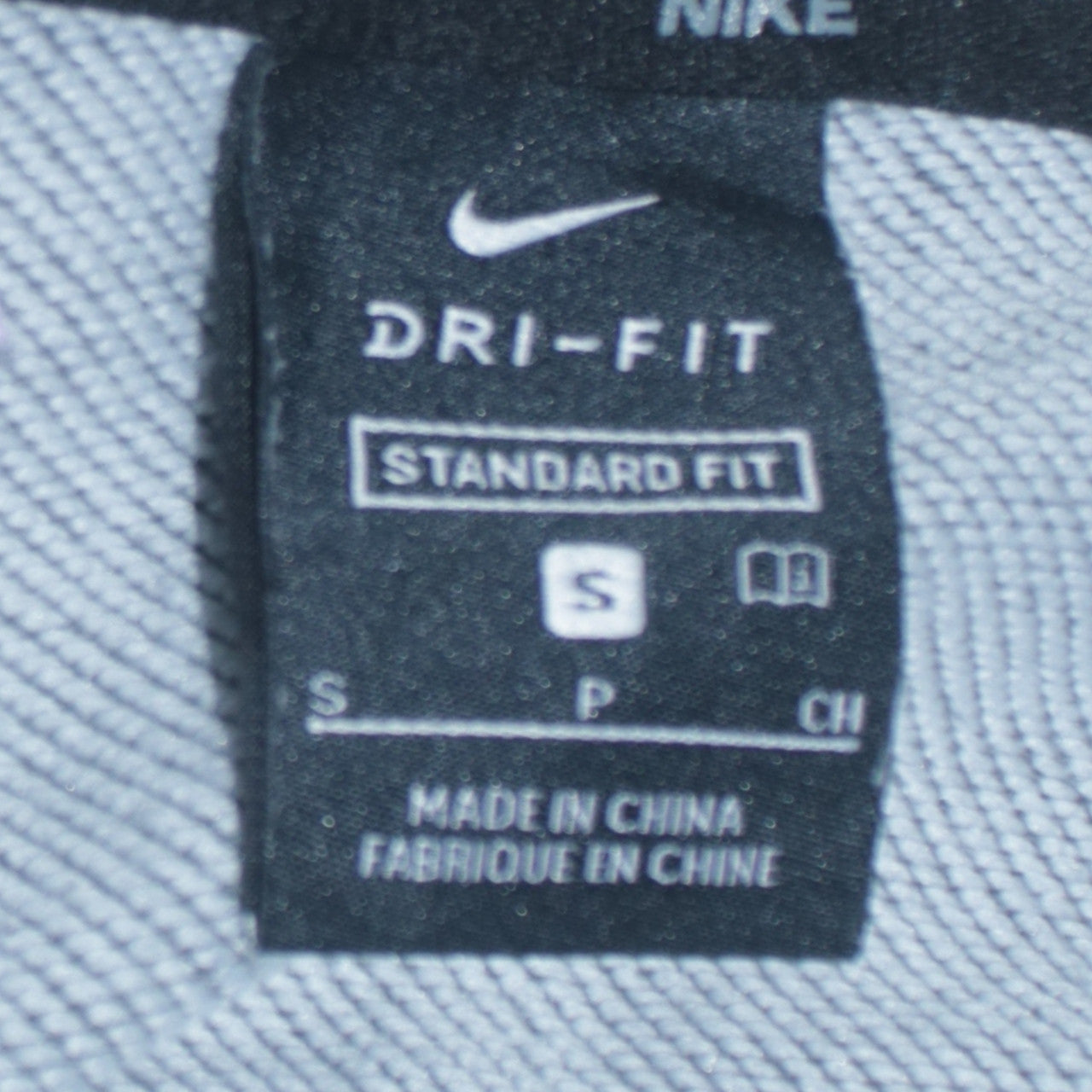Nike Men's Grey Dri-Fit Full Zip Hoodie Small Classic Fit