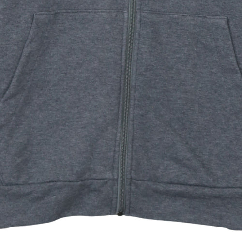 Nike Men's Grey Dri-Fit Full Zip Hoodie Small Classic Fit