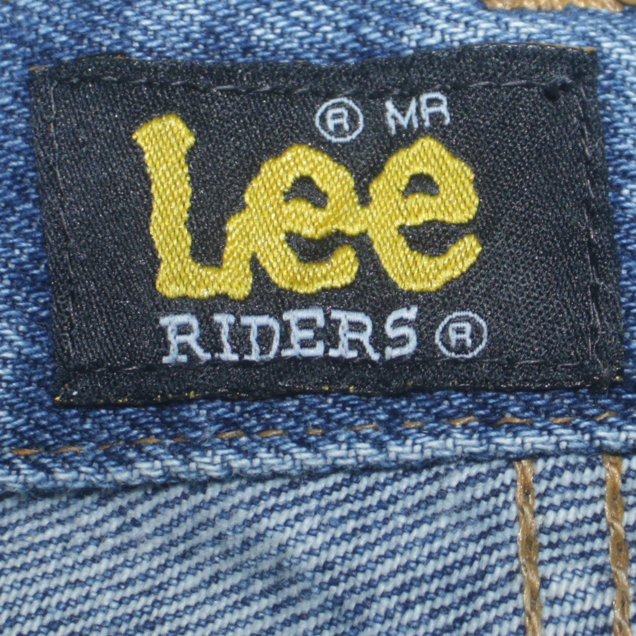 Lee Riders Men’s Blue Vintage 90s Straight Leg Denim Jeans 33x36