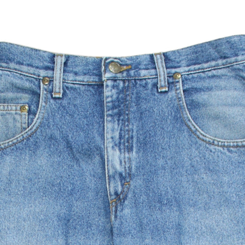 Lee Riders Men’s Blue Vintage 90s Straight Leg Denim Jeans 33x36