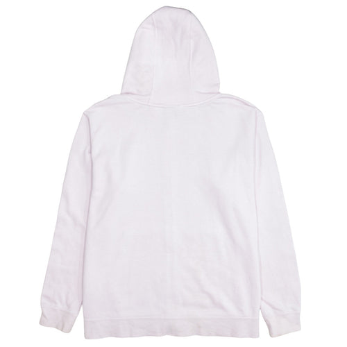 Nike Women Pink Full Zip Hoodie XL Drawstring Hooded Sweatshirt