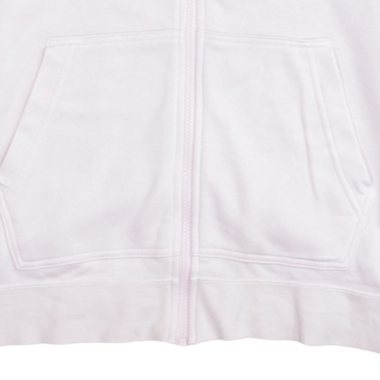 Nike Women Pink Full Zip Hoodie XL Drawstring Hooded Sweatshirt