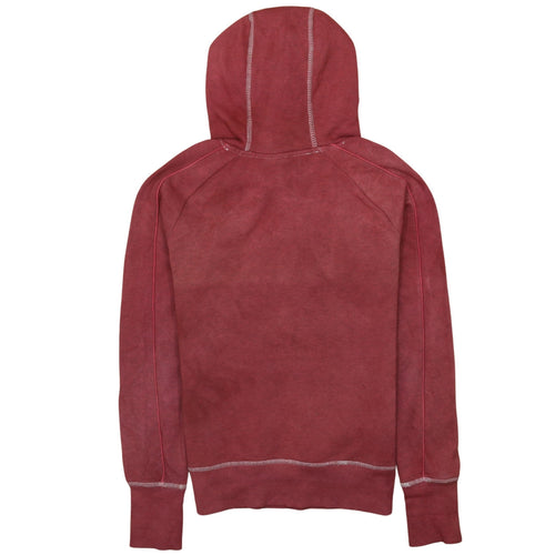 Ellesse Womens Red Hoodie Size 8 Pullover Logo Sweatshirt