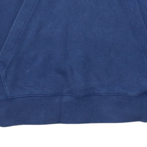 Nike Men's Blue Pullover Hoodie XS Logo Fleece Sportswear