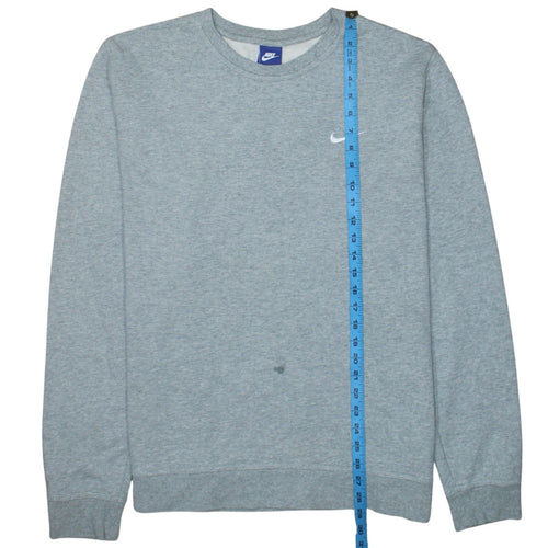 Nike Men's Grey 2XL Crew Neck Pullover Sweatshirt