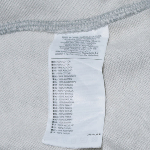 Nike Men's Grey 2XL Crew Neck Pullover Sweatshirt