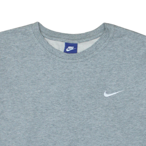 Nike Men's Grey 2XL Crew Neck Pullover Sweatshirt
