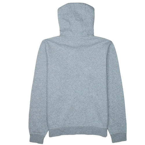 Nike Men's Grey Pullover Hoodie S Regular Fit Fleece Sweatshirt
