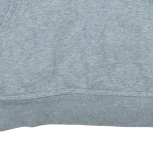 Nike Men's Grey Pullover Hoodie S Regular Fit Fleece Sweatshirt