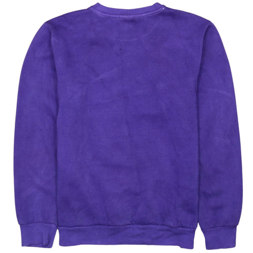 Adidas Boys Purple Camouflage Logo Sweatshirt Size 13-14 Years