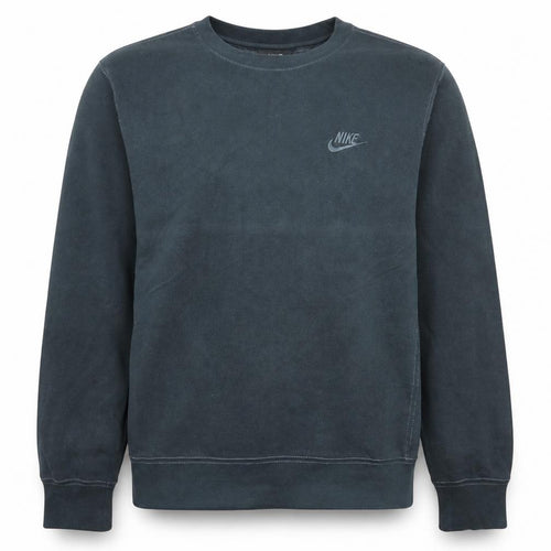 Nike Men's Black XS Regular Fit Crew Neck Fleece Sweatshirt
