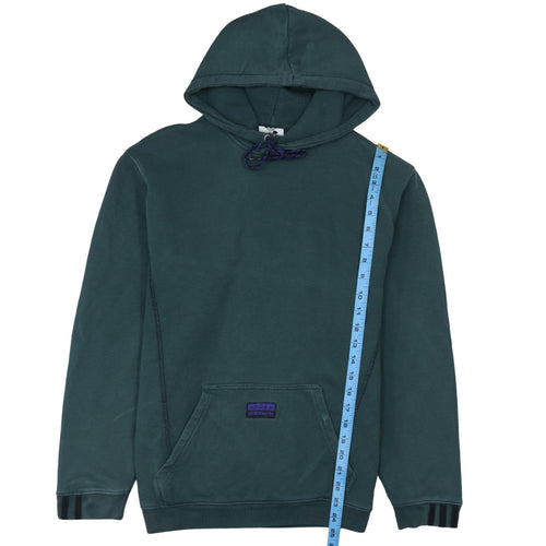 adidas Men's Green Pullover Hoodie Small Regular Fit Long Sleeve