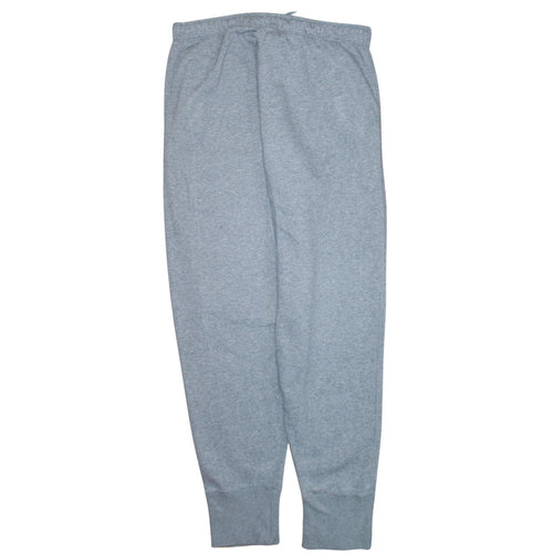 Nike Men's Grey Jogger Sweatpants M Cotton Blend Drawstring Activewear