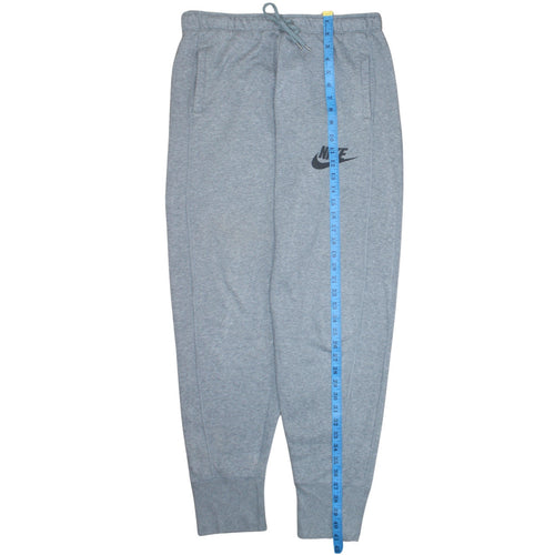 Nike Men's Grey Jogger Sweatpants M Cotton Blend Drawstring Activewear