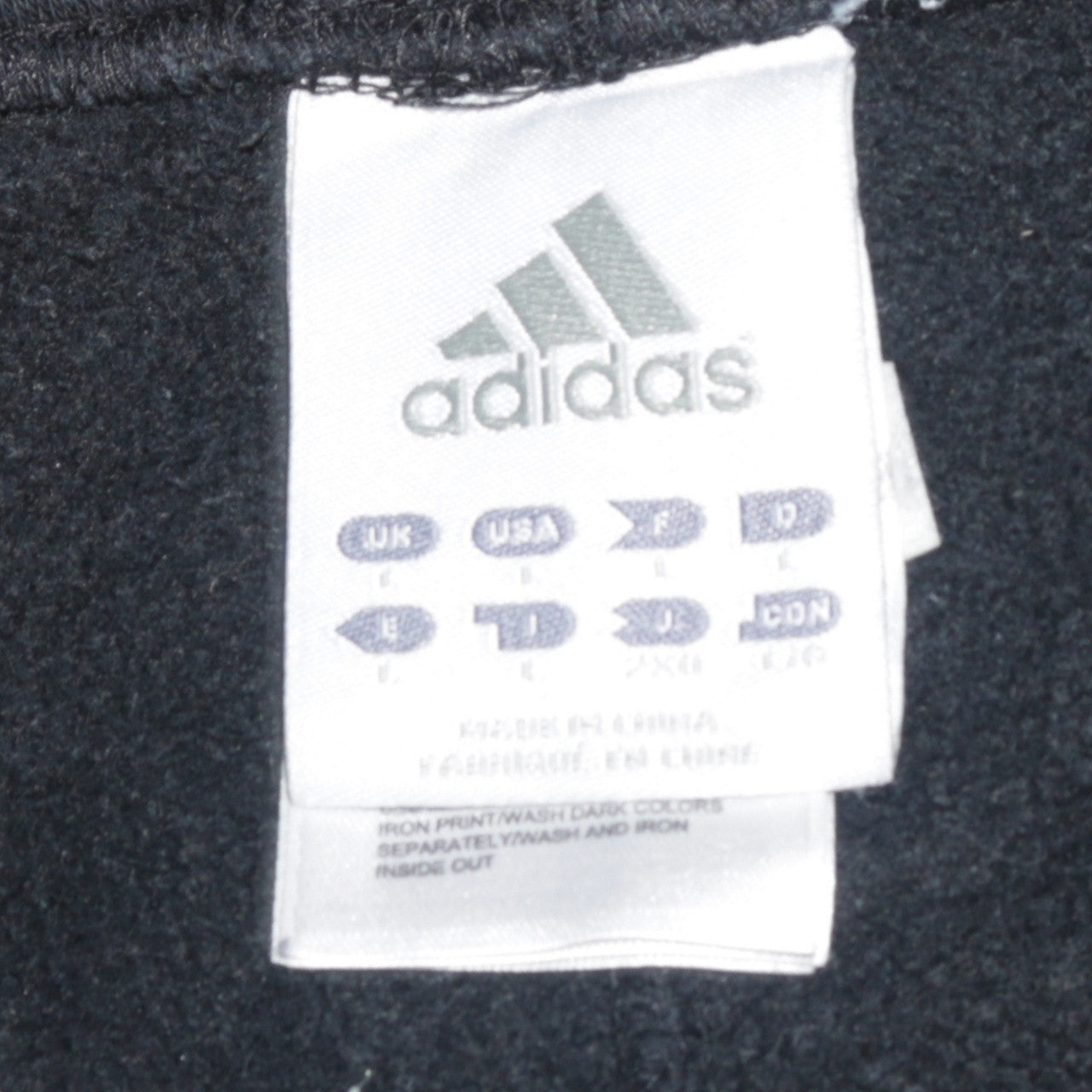 Adidas Men's Black Jogger Fleece Sweatpants L Side Stripe Regular Fit