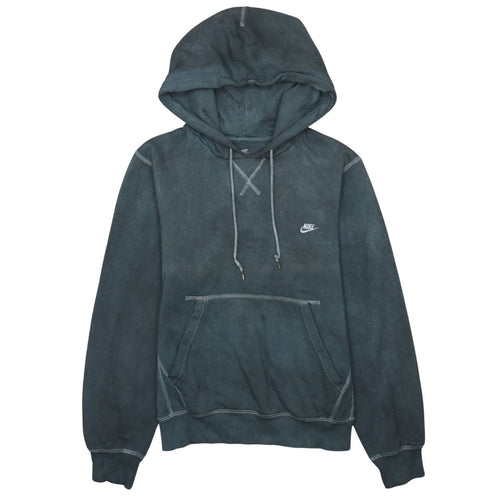 Nike Women's Blue Pullover Hoodie Small Relaxed Fit Sportswear