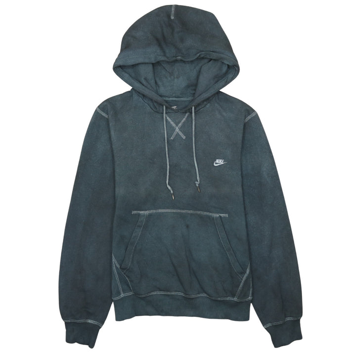 Nike Women's Blue Pullover Hoodie Small Relaxed Fit Sportswear