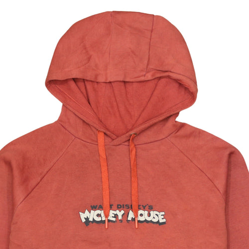 Disney Mickey Mouse Red Pullover Hoodie Unisex M
