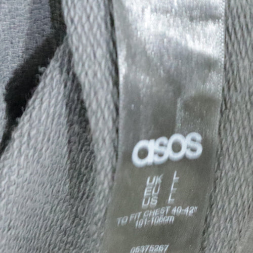 ASOS Men’s Black Nirvana Graphic Pullover Sweatshirt L
