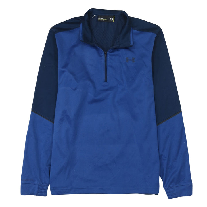 Under Armour Mens Blue M 1/4 Zip Sports Sweatshirt