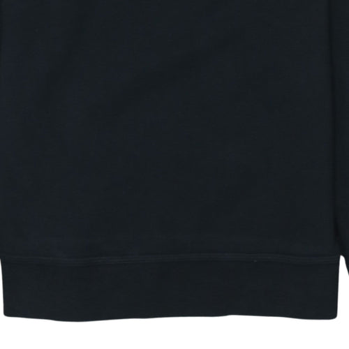 Nike Men's Black Small Crew Neck Pullover Sweatshirt