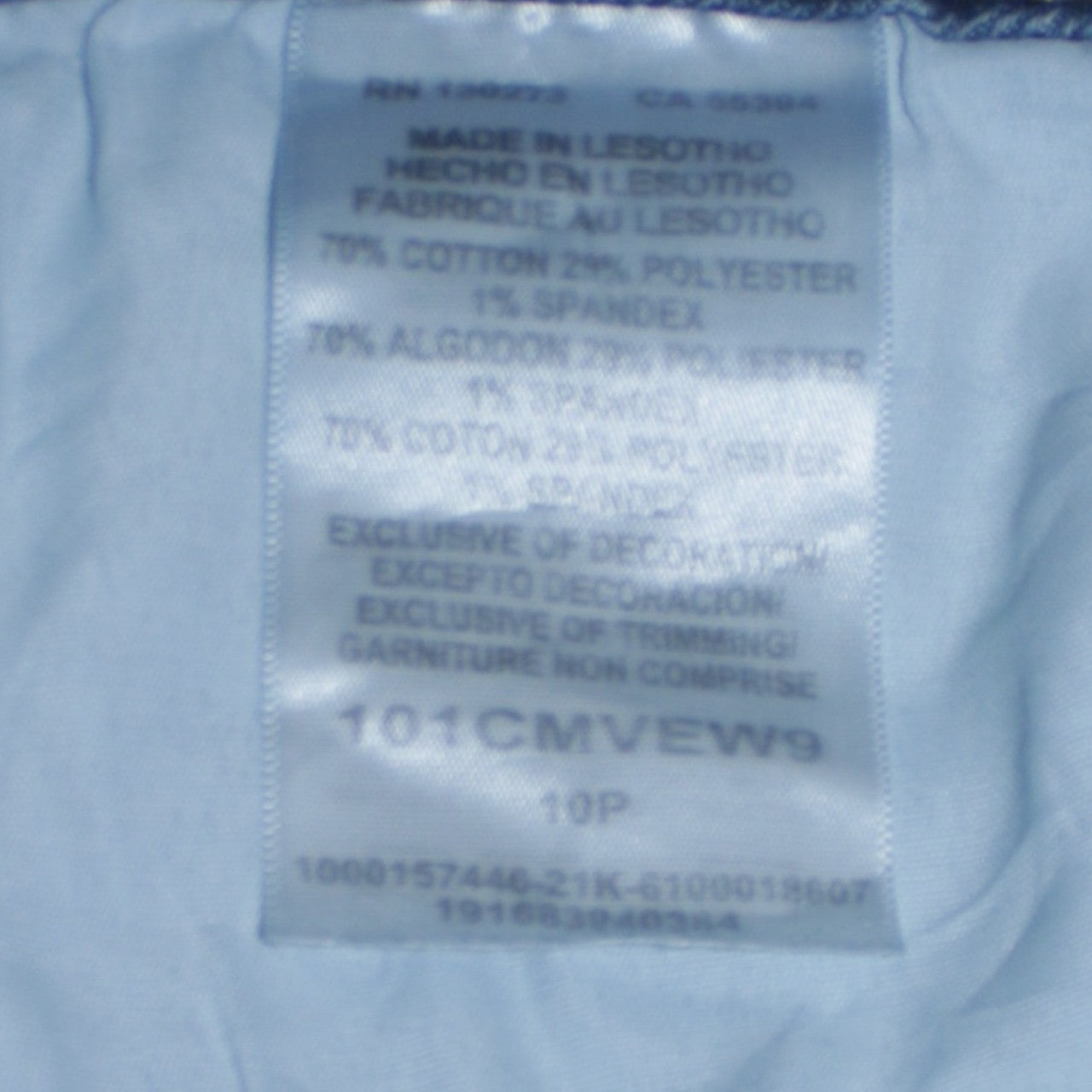 Lee Women's Blue Bootcut Mid Rise Regular Fit Jeans Size 10P