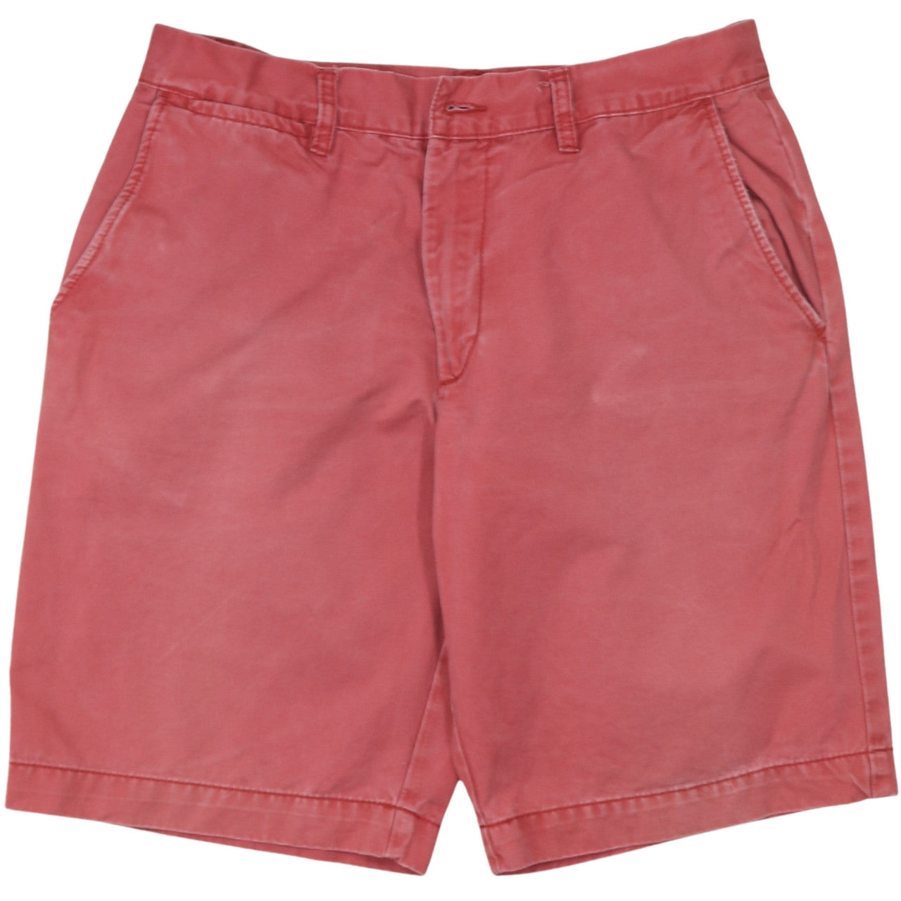 Gap Men's Red Chino Shorts Size 33 Cotton Twill Casual