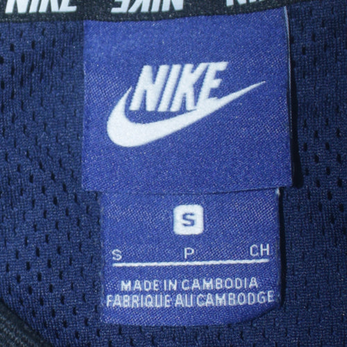 Nike Men's Blue Full Zip Sports Sweatshirt Size S
