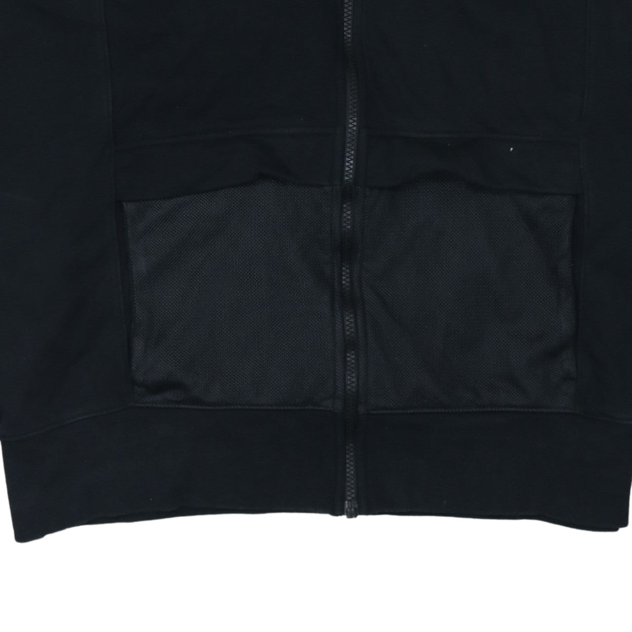 Nike Air Black Full Zip Hoodie XL Women's Cotton Blend Logo Hoodie