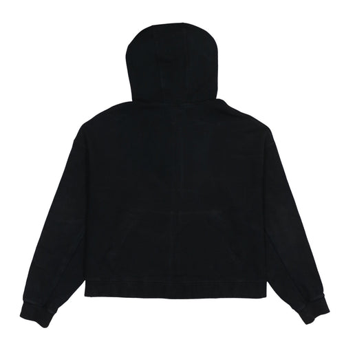 Nike Men Black XL Full Zip Hoodie Sweatshirt Cotton Blend