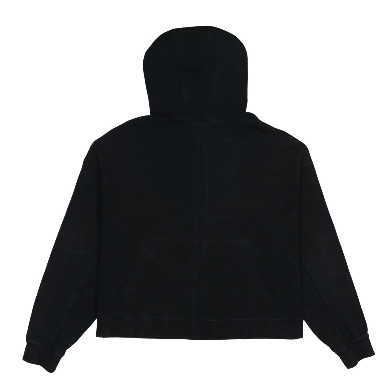 Nike Men Black XL Full Zip Hoodie Sweatshirt Cotton Blend