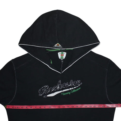 Champion Men’s Black Pullover Hoodie XXL Rochester Varsity Collection