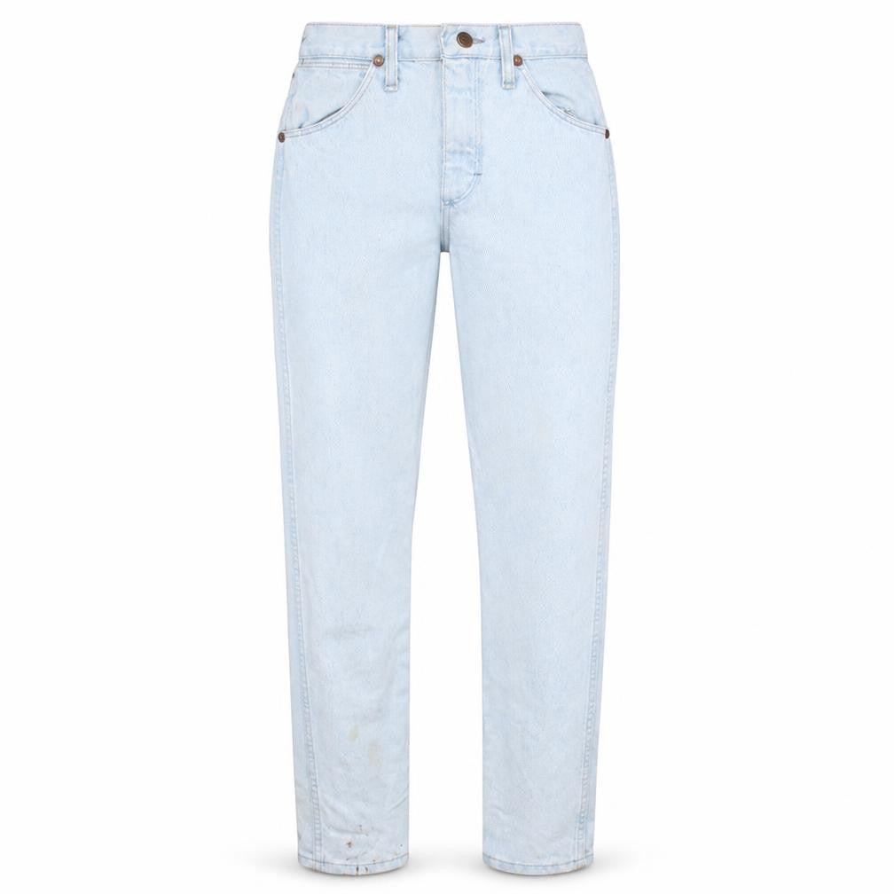 Wrangler Men's Blue Light Wash Straight Leg Denim Jeans 30x32