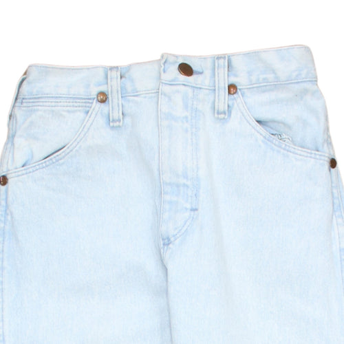 Wrangler Men's Blue Light Wash Straight Leg Denim Jeans 30x32