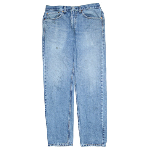 Levi's Men's Blue 36x31 Regular Fit Straight Leg Vintage Denim Jeans