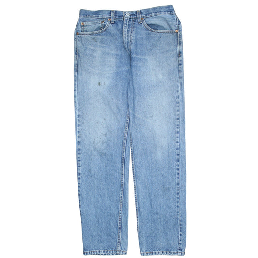 Levi's Men's Blue 36x31 Regular Fit Straight Leg Vintage Denim Jeans