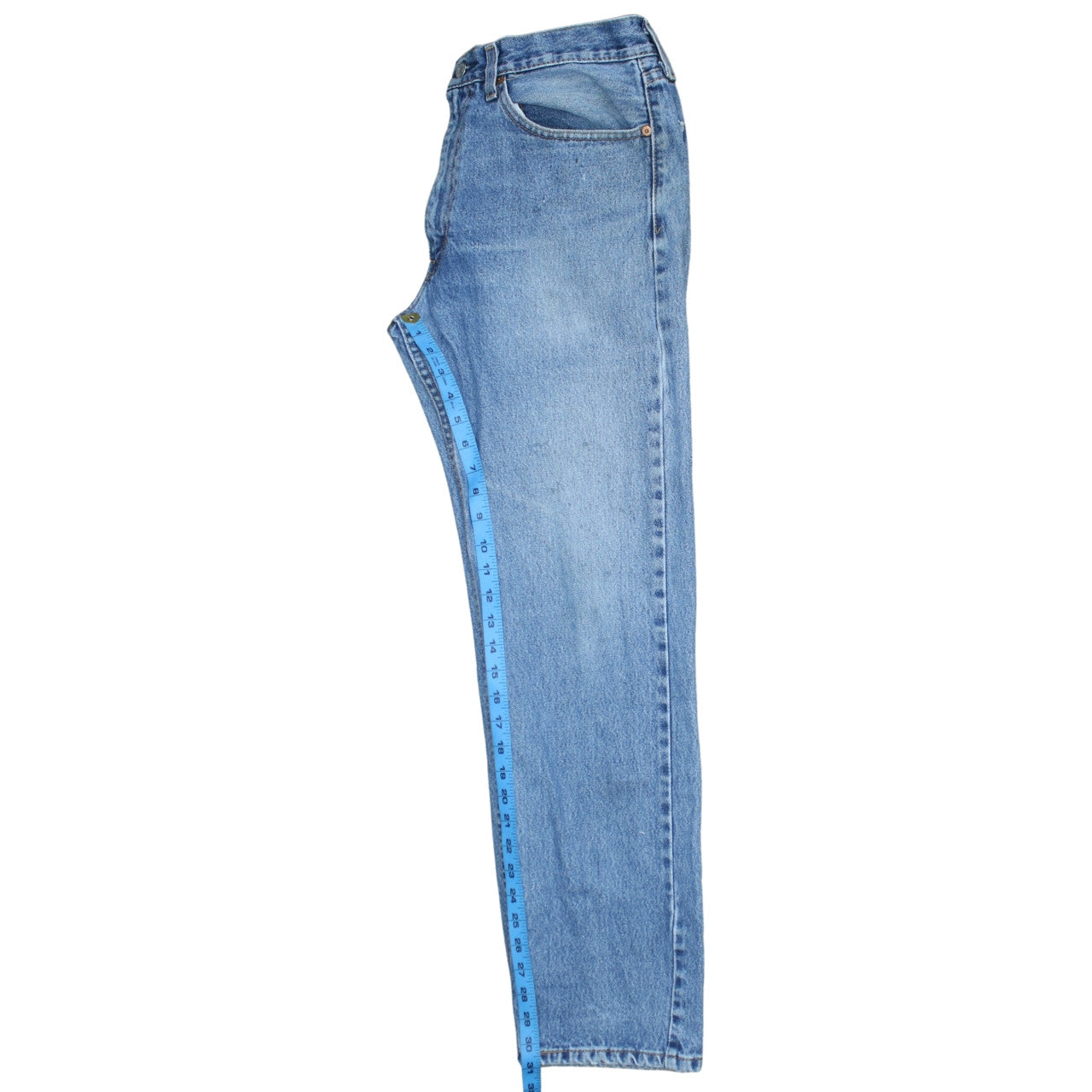 Levi's Men's Blue 36x31 Regular Fit Straight Leg Vintage Denim Jeans