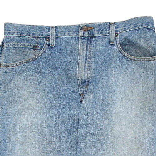 Levi Strauss Signature Men's Blue 36x30 Loose Straight Jeans