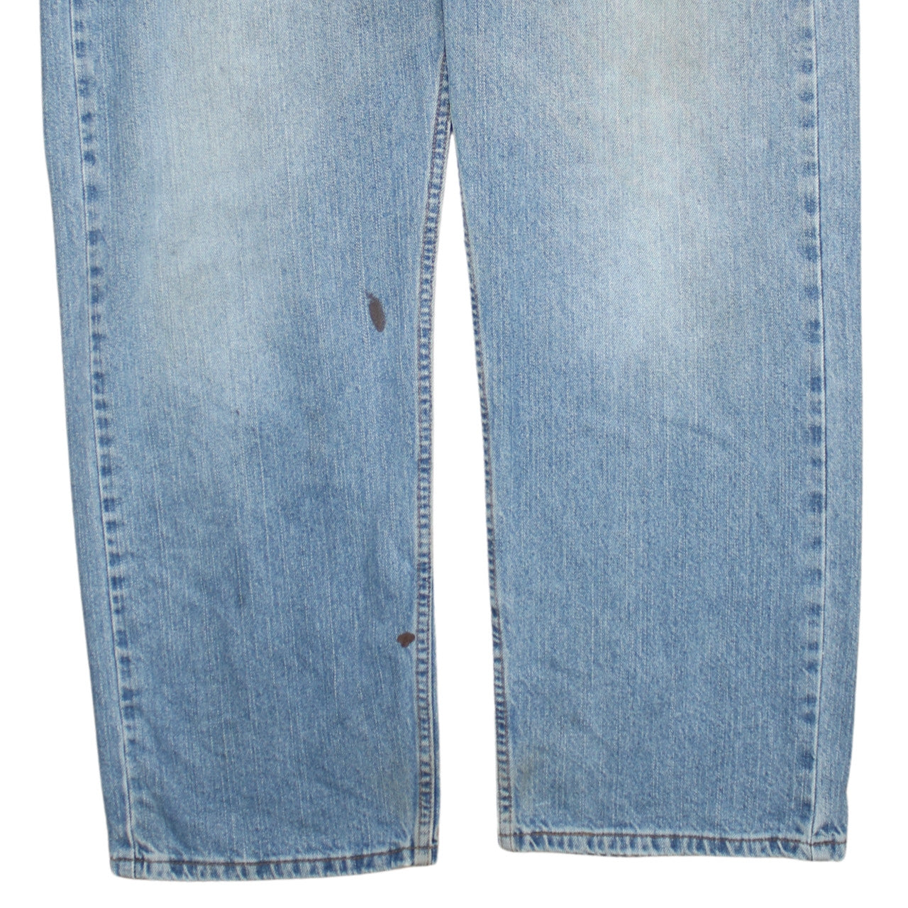 Levi Strauss Signature Men's Blue 36x30 Loose Straight Jeans