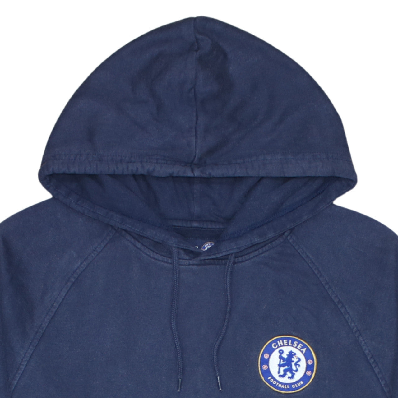 Chelsea FC Men's Blue Pullover Hoodie L Cotton Jersey