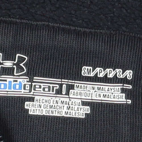 Under Armour Men's Black Small ColdGear Hooded Track Jacket